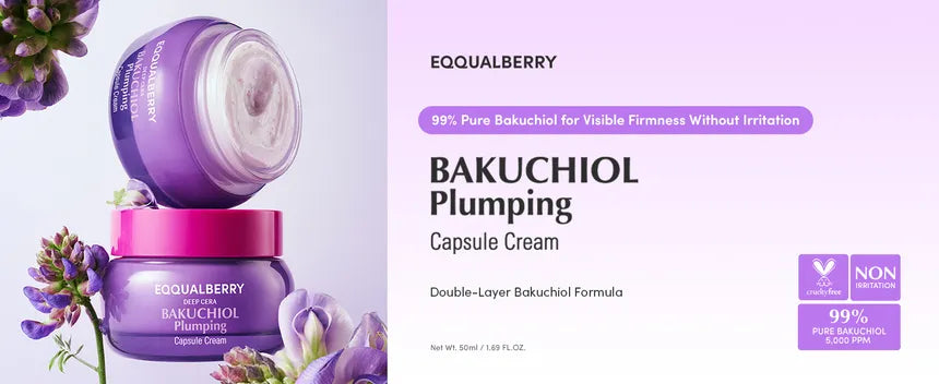 EQQUALBERRY - Bakuchiol Plumping Capsule Cream - Gallery 1