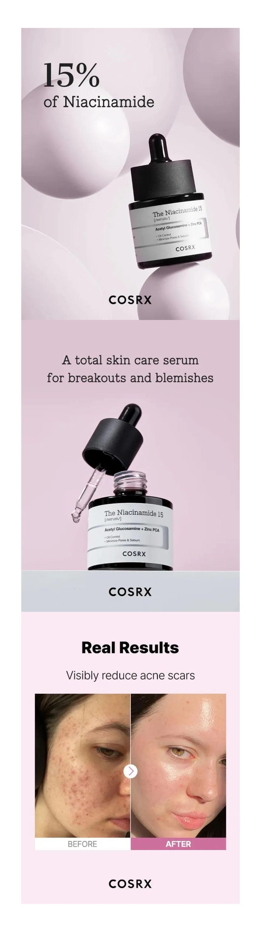 COSRX - The Niacinamide 15 Serum - Gallery 1