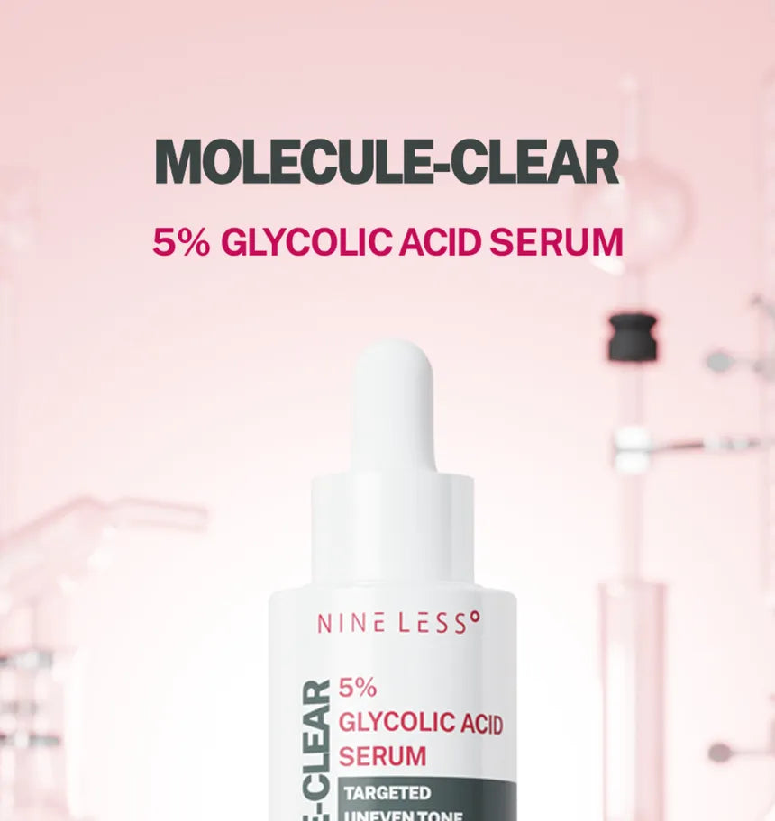 NINELESS - Molecule-Clear 5% Glycolic Acid Serum - Gallery 1