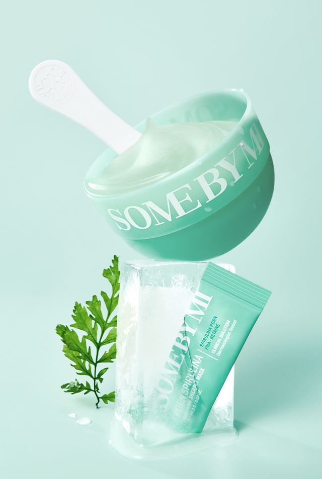 SOME BY MI - PDRN Spirulina Soothing Sherbet Mask Set - Gallery 1