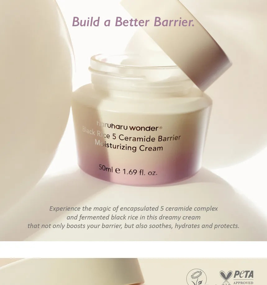 HaruHaru Wonder - Black Rice 5 Ceramide Barrier Moisturizing Cream - Gallery 1