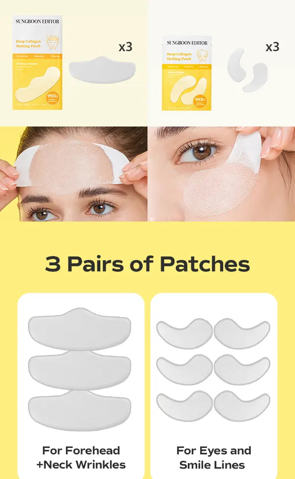 SUNGBOON EDITOR - Deep Collagen Melting Patch Set - Gallery 1