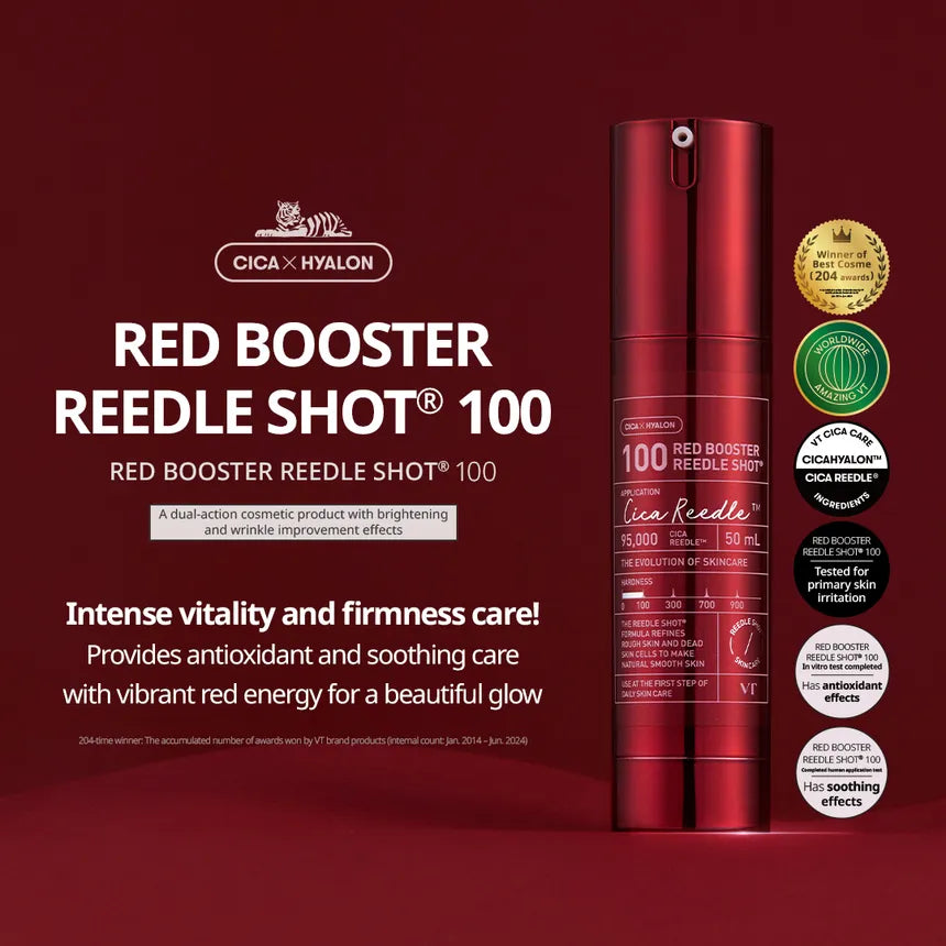 VT - Red Booster Reedle Shot 100 50ml - Gallery 1