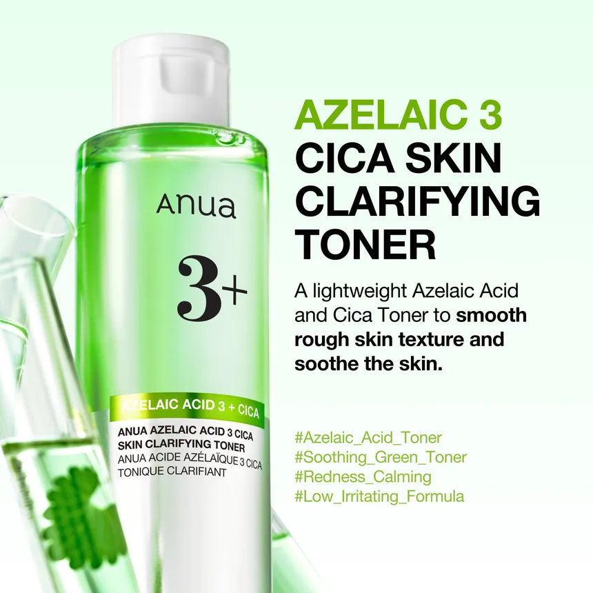 Anua - Azelaic Acid 3 Cica Skin Clarifying Toner - Gallery 1