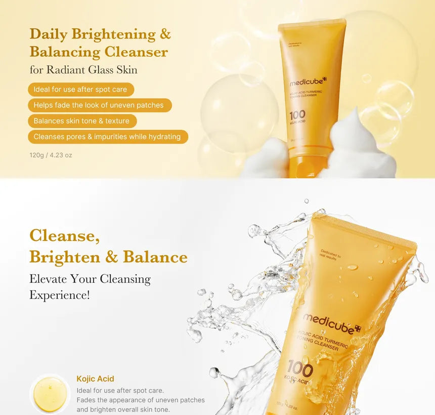 medicube - Kojic Acid Turmeric Toning Cleanser - Gallery 1