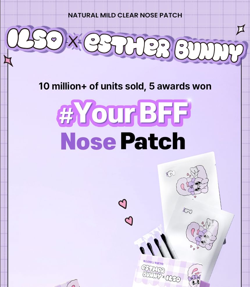 ilso - Natural Mild Clear Nose Pack Esther Bunny Edition - Gallery 1