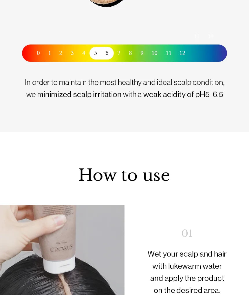 GROWUS - Sea Salt Therapy Scalp Scaler - Gallery 20