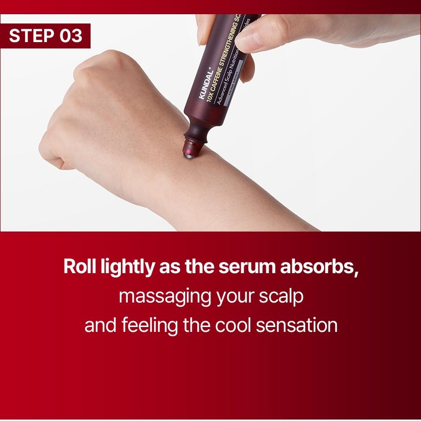 KUNDAL - 10X Caffeine Strengthening Scalp Serum - Gallery 37