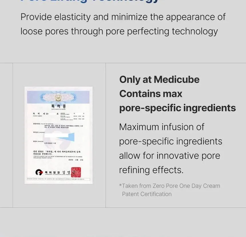 Medicube - Zero Pore One Day Cream - 50ml - Gallery 21