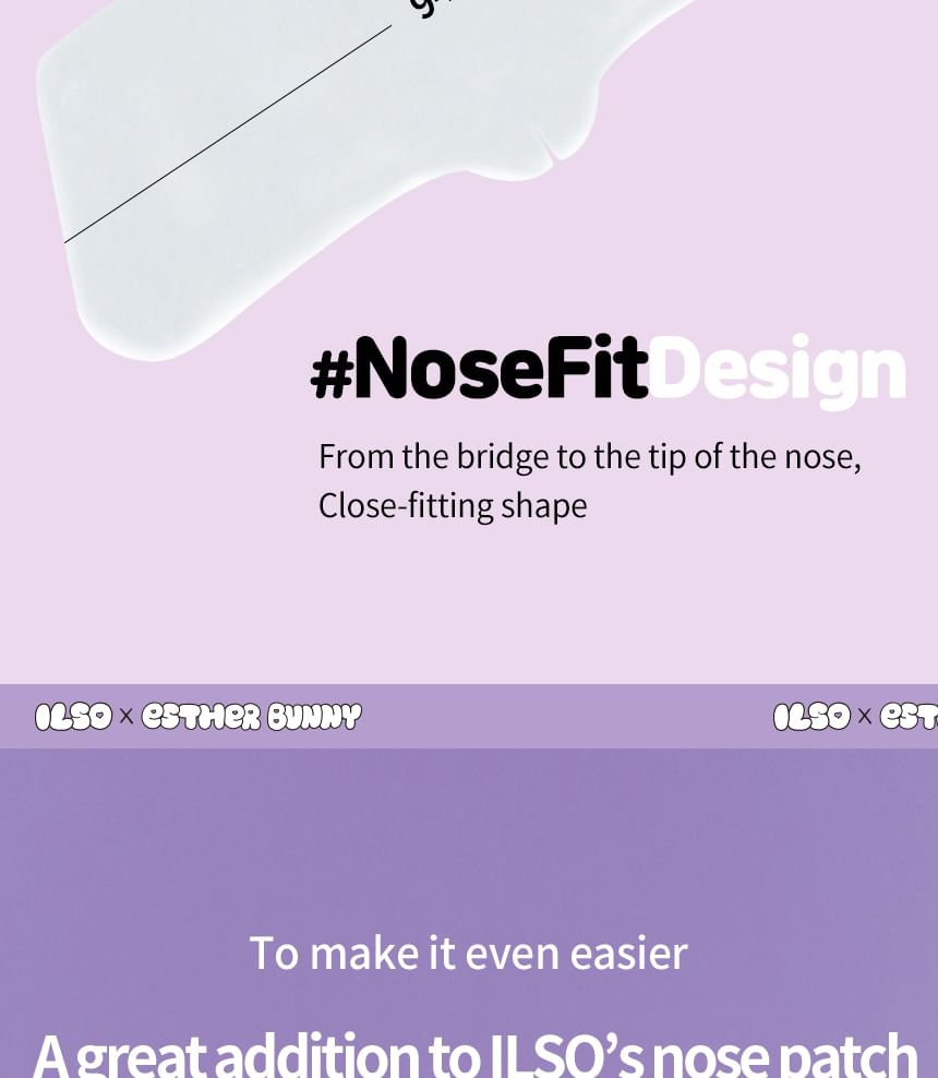 ilso - Natural Mild Clear Nose Pack Esther Bunny Edition - Gallery 24