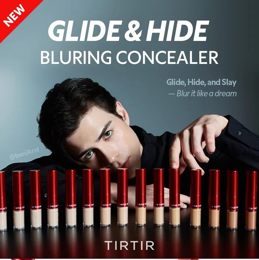TIRTIR - Glide & Hide Blurring Concealer - 20 Colors - Gallery 2