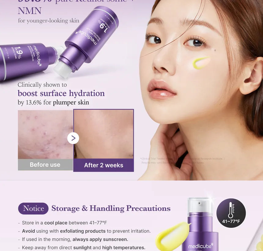 medicube - Retinol NMN Boosting Serum 30ml - Gallery 2