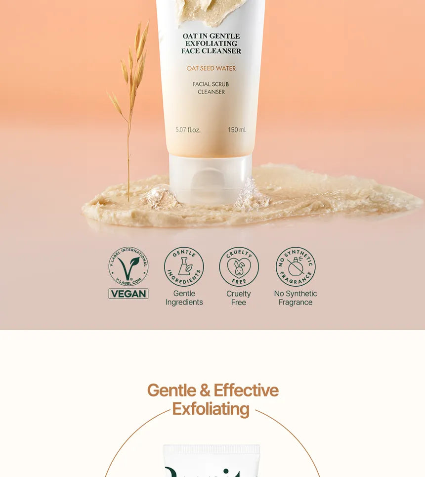 Purito SEOUL - Oat In Gentle Exfoliating Face Cleanser - Gallery 2