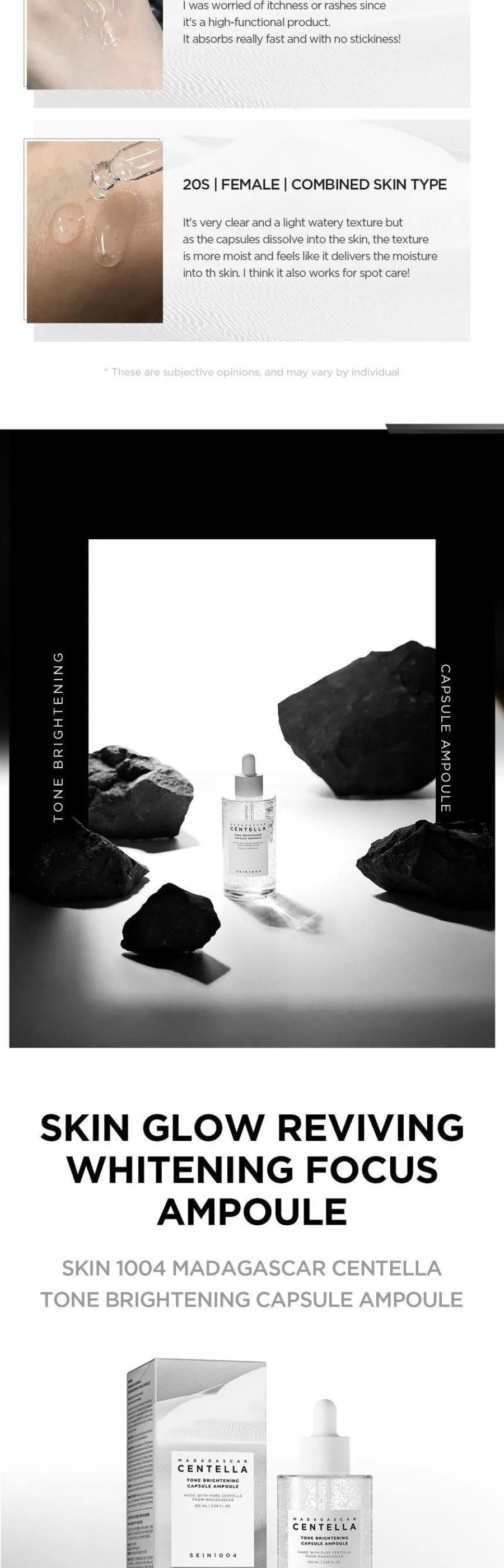 SKIN 1004 - Madagascar Centella Tone Brightening Capsule Ampoule - Gallery 2