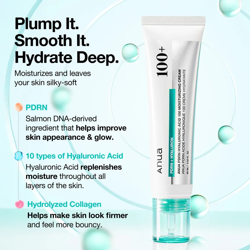 Anua - PDRN Hyaluronic Acid 100 Moisturizing Cream - Gallery 2
