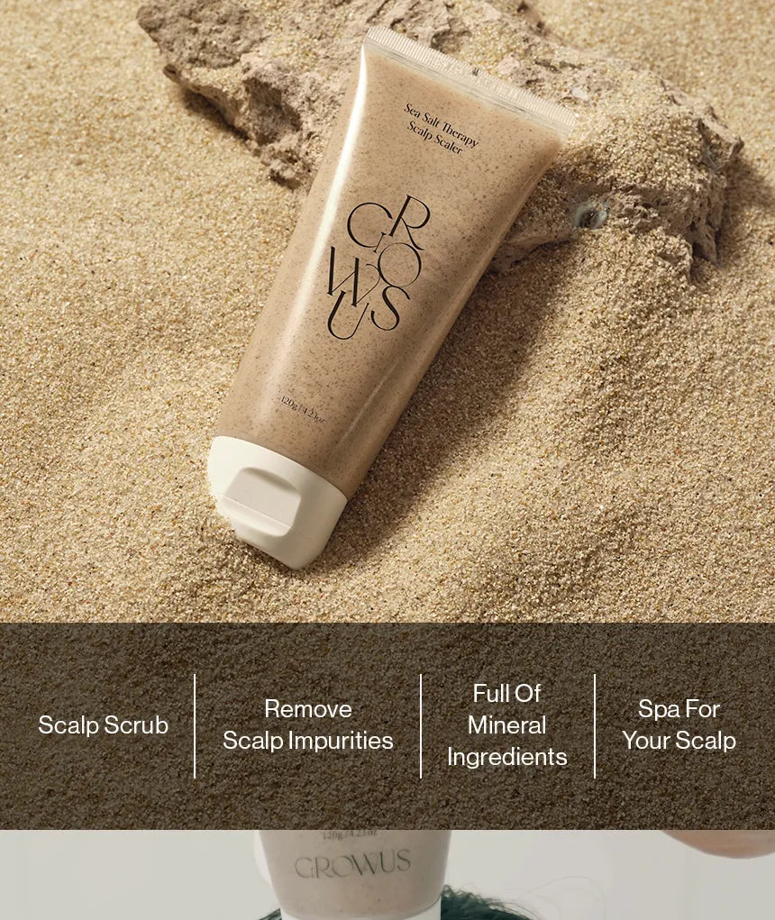 GROWUS - Sea Salt Therapy Scalp Scaler - Gallery 2