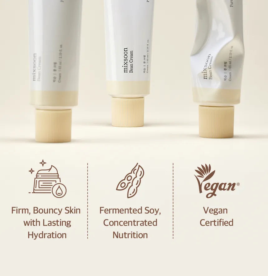 mixsoon - Bean Cream Tube 65ml - Gallery 2