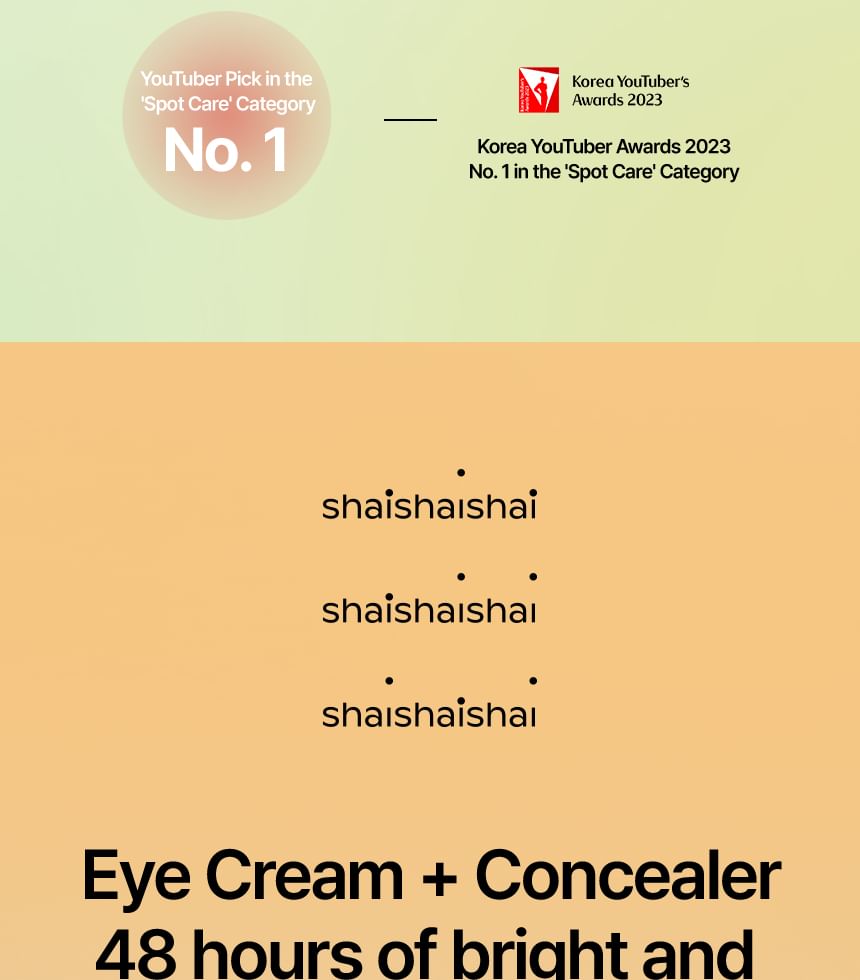 shaishaishai - BANANA Conceal Eye Cream - Gallery 2