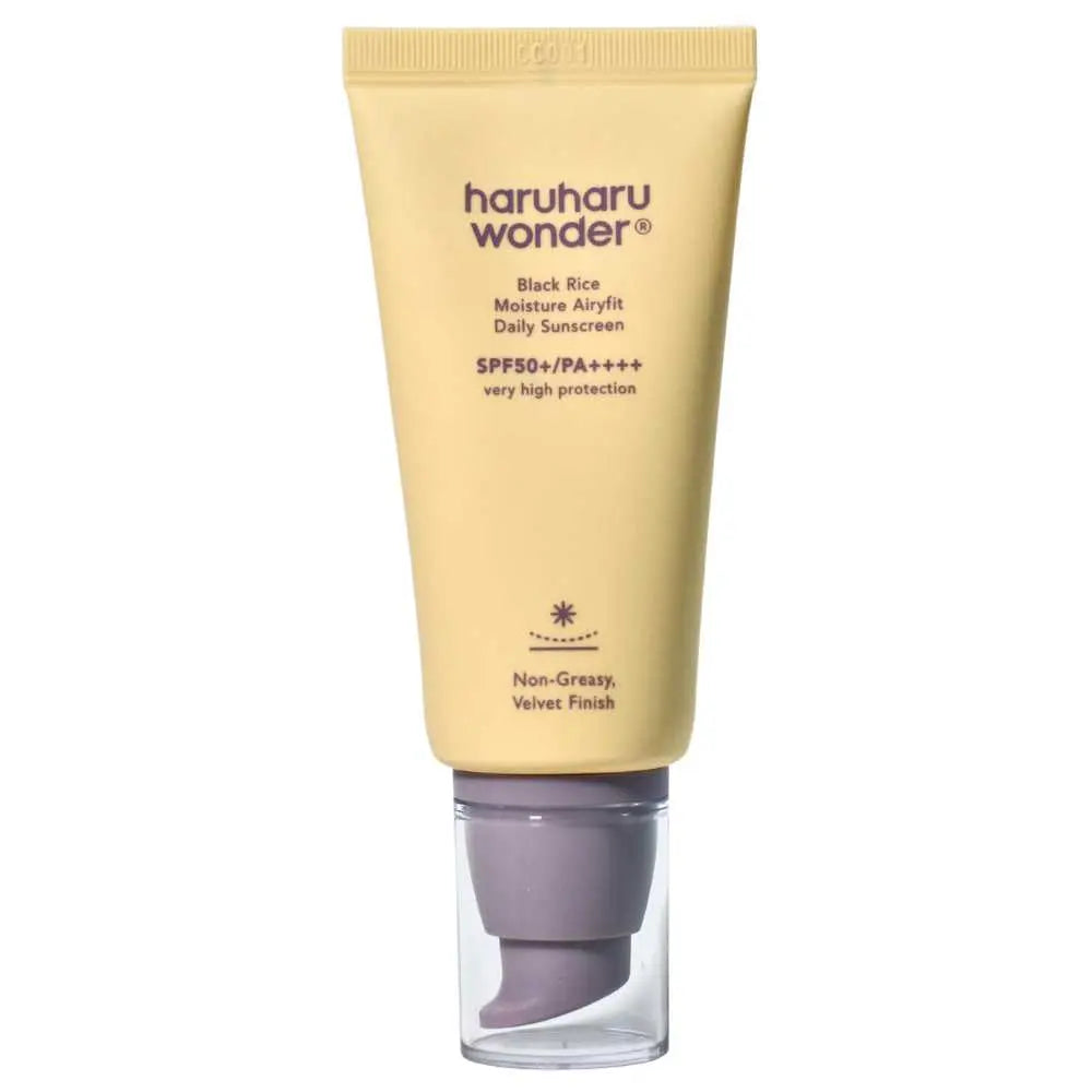 HaruHaru Wonder Black Rice Moisture Airyfit Daily Sunscreen SPF50+ PA++++ 50ml