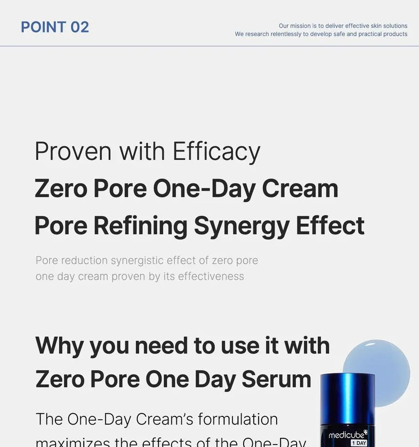 Medicube - Zero Pore One Day Cream - 50ml - Gallery 31