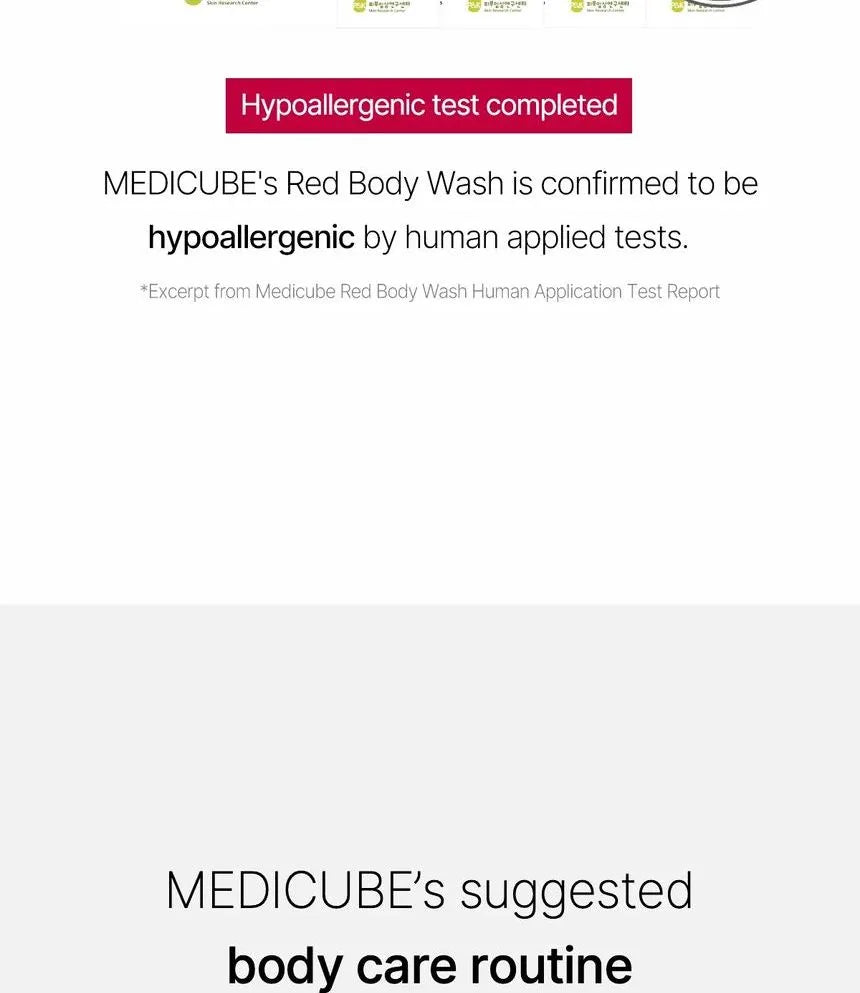 medicube - Red Body Wash - Gallery 34