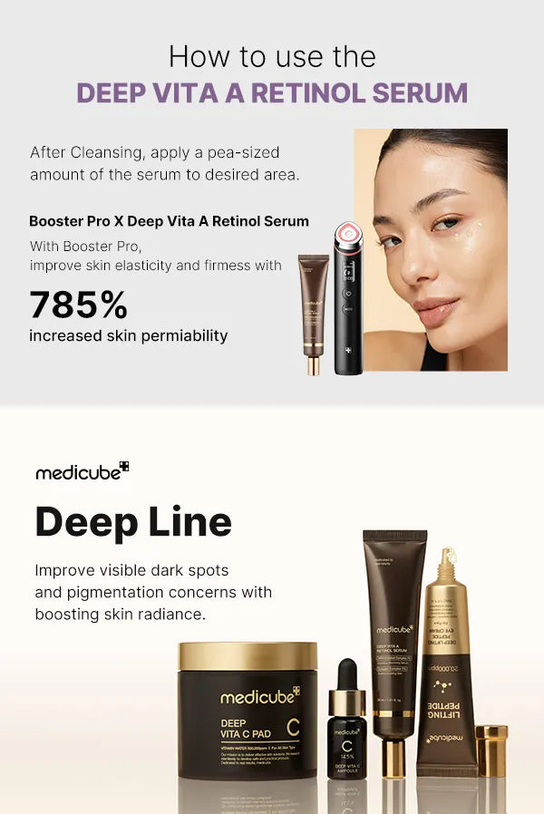 medicube - Deep Vita A Retinol Serum - Gallery 3
