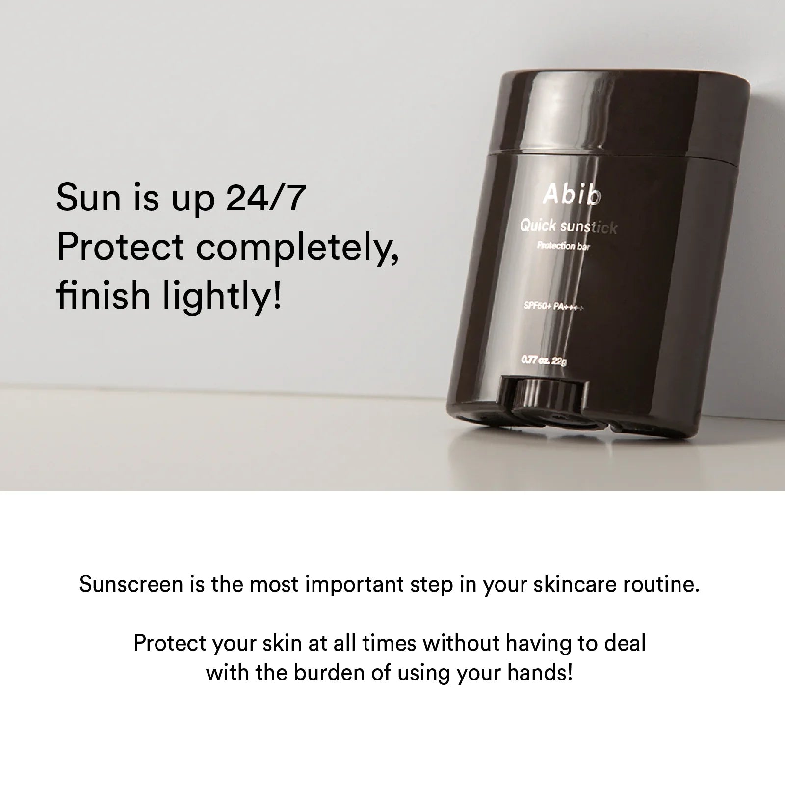 Abib - Quick Sunstick Protection Bar SPF50+ PA++++ - 22g - Gallery 3
