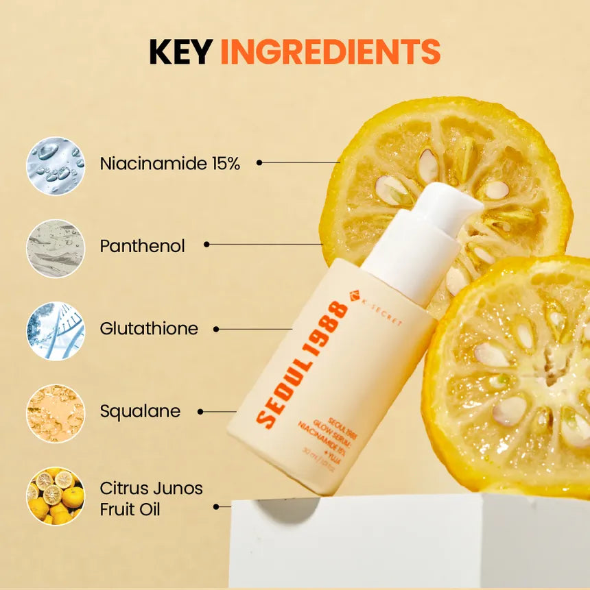 KSECRET - SEOUL 1988 Glow Serum : Niacinamide 15% + Yuja - Gallery 3