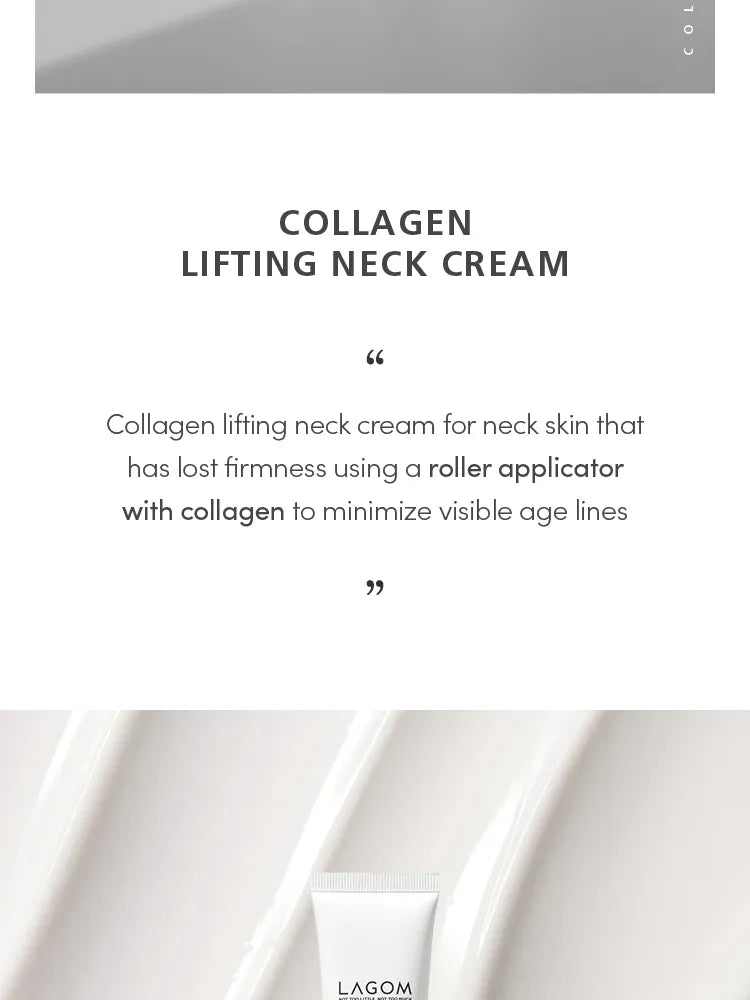 LAGOM - Collagen Lifting Neck Cream - Gallery 3