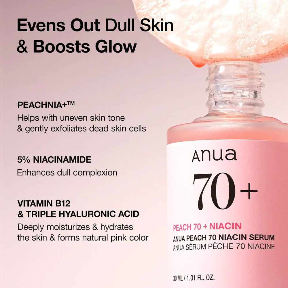 Anua - Peach 70 Niacin Serum - Gallery 2