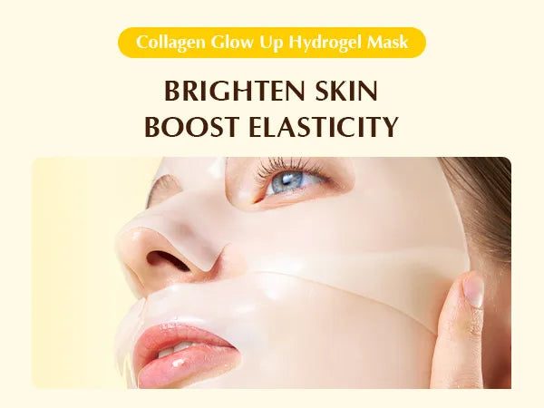 EQQUALBERRY - Collagen Glow up Hydrogel Mask (1sheet) - Gallery 3