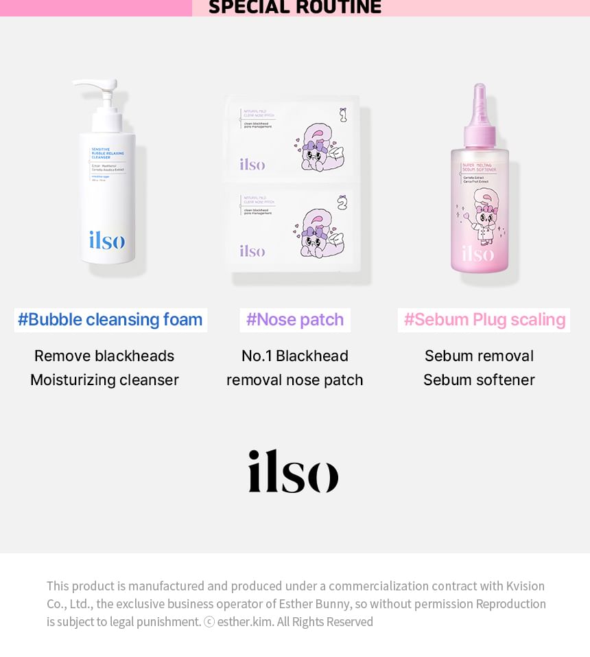 ilso - Natural Mild Clear Nose Pack Esther Bunny Edition - Gallery 43