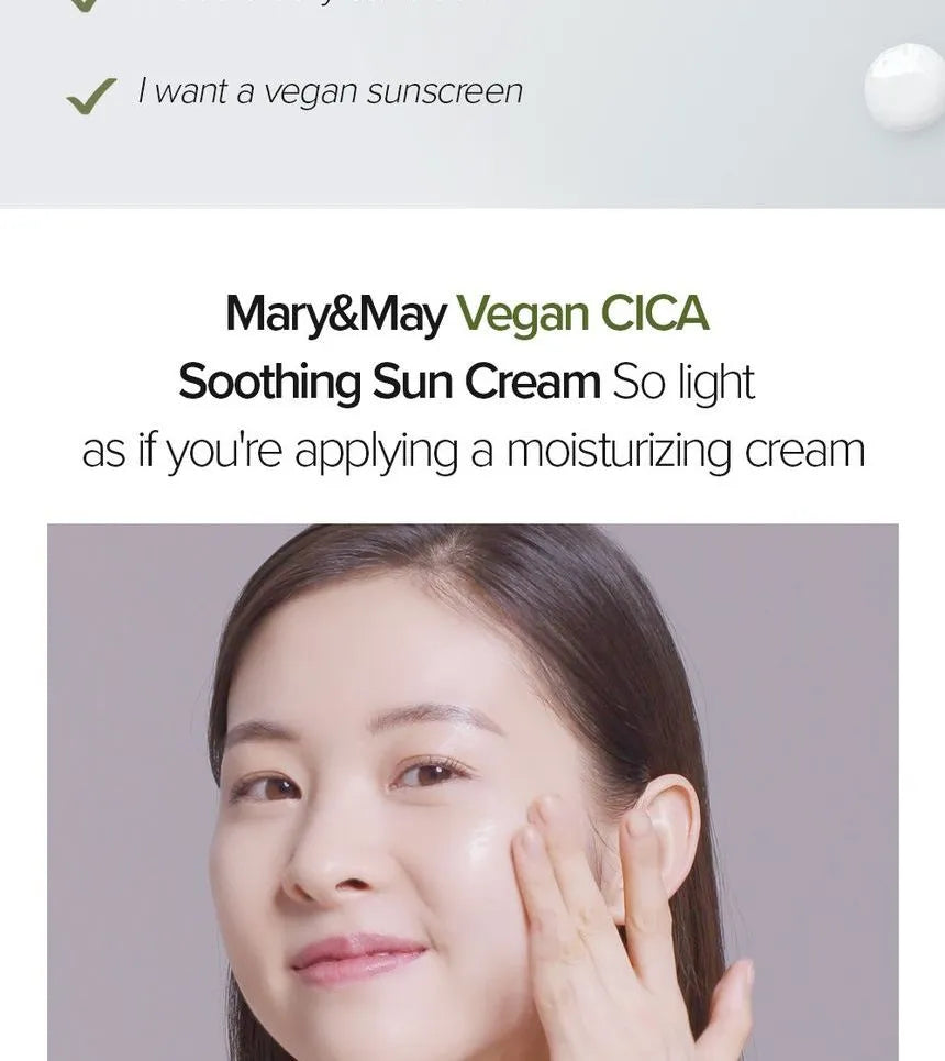 Mary&May - Cica Soothing Sun Cream - Gallery 4