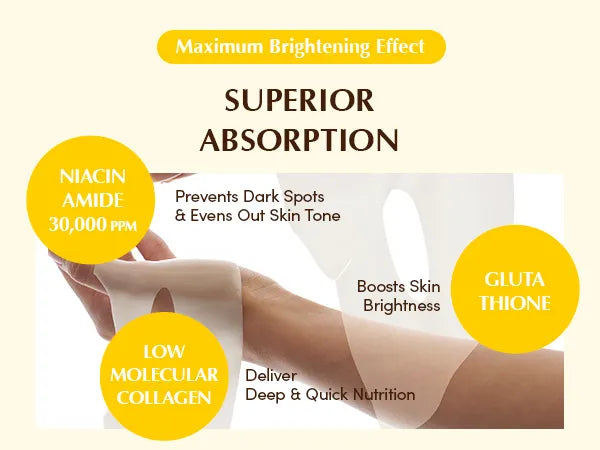 EQQUALBERRY - Collagen Glow up Hydrogel Mask (1sheet) - Gallery 4