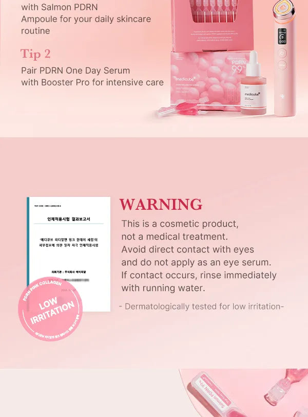 medicube - PDRN Pink One Day Serum Set [1.5ml*10pcs] - Gallery 4