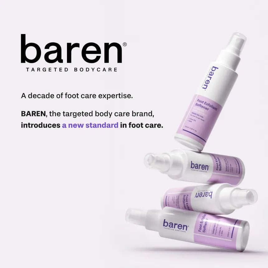 baren - Callus Remover Kit for Feet: Foot File & Peeling Foot Spray - Gallery 4