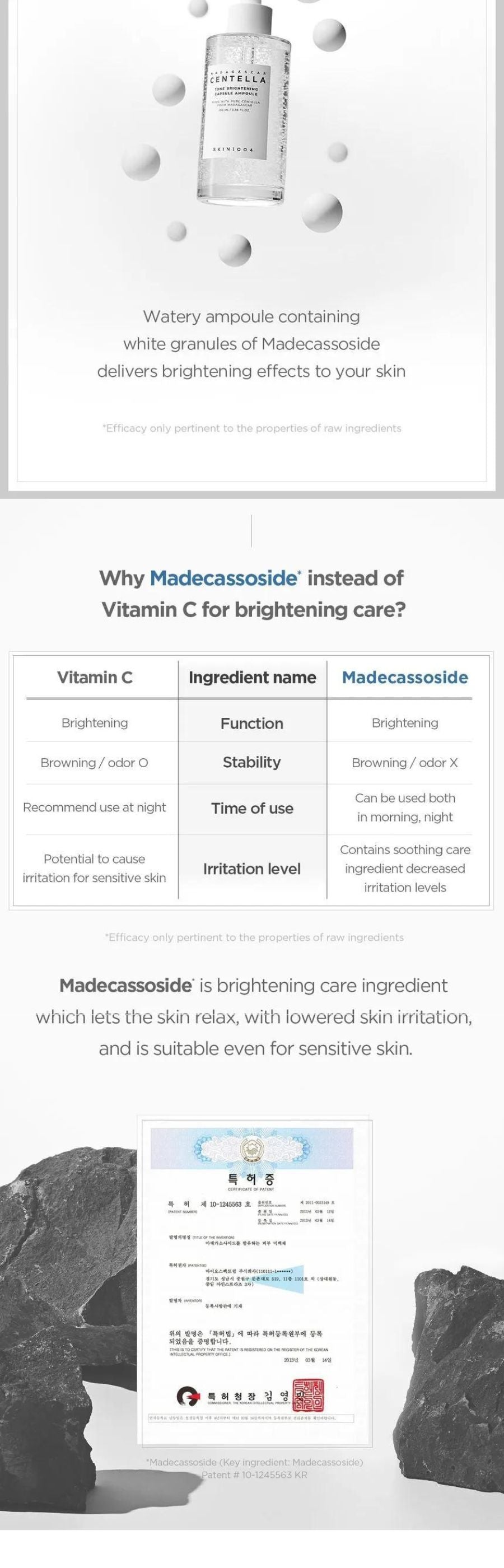 SKIN 1004 - Madagascar Centella Tone Brightening Capsule Ampoule - Gallery 4