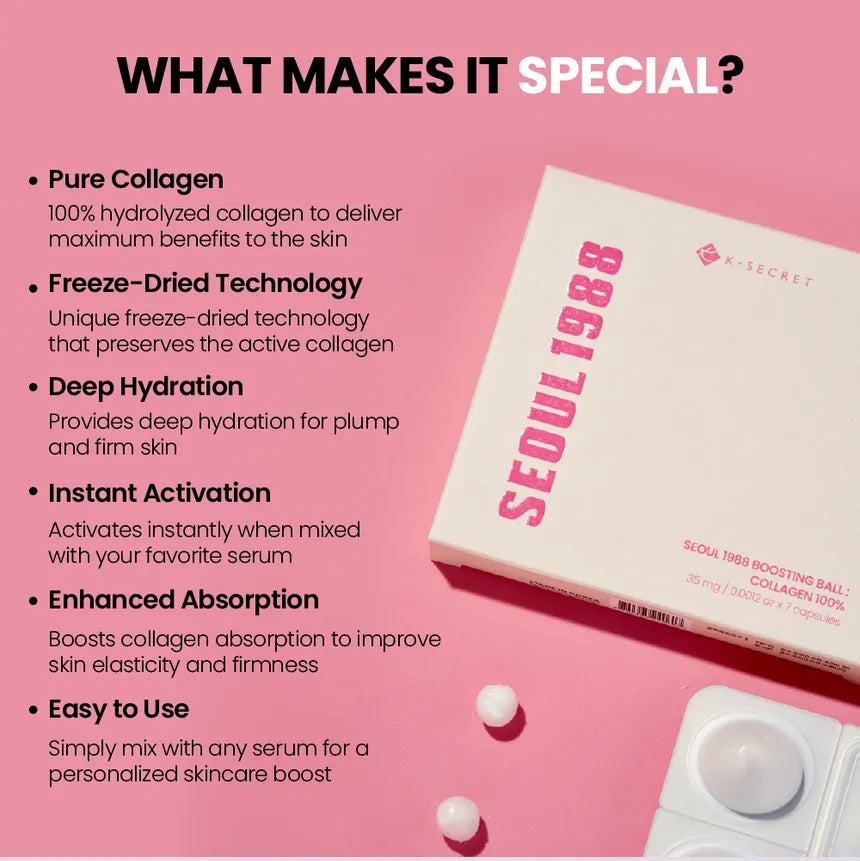 KSECRET - SEOUL 1988 Boosting Ball : Collagen 100% - Gallery 4