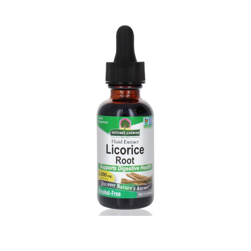 Nature's Answer Licorice Root Supplement 2000 mg 30ml