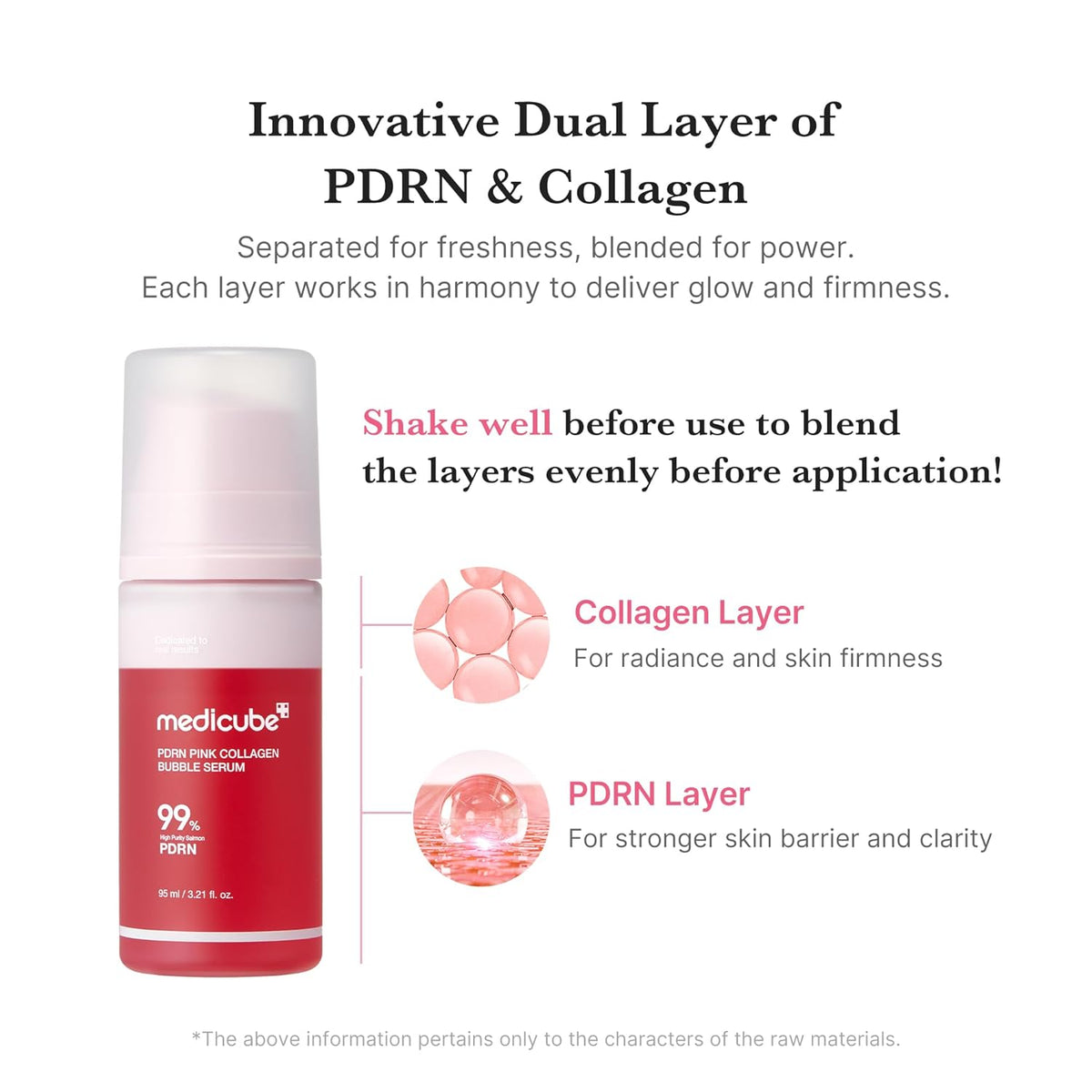 medicube PDRN Pink Collagen Bubble Serum 95ml - Gallery 5
