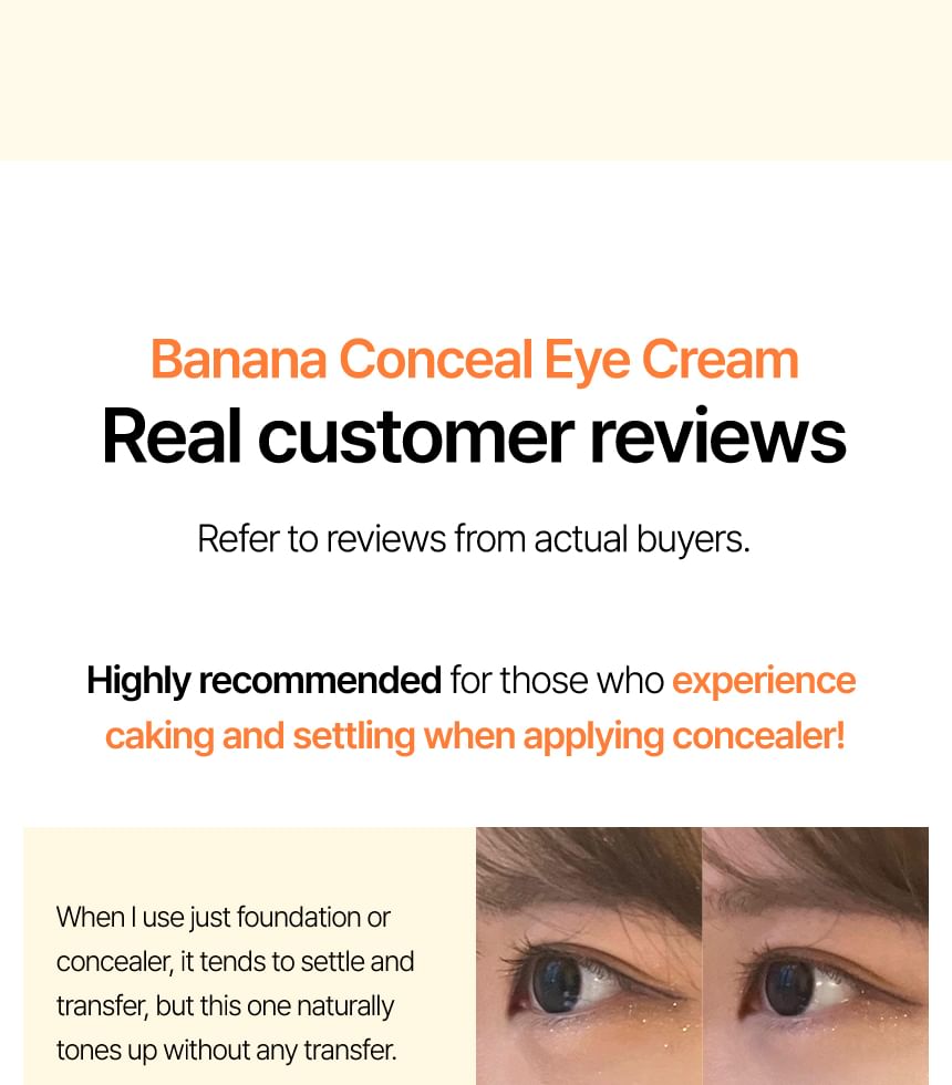 shaishaishai - BANANA Conceal Eye Cream - Gallery 6