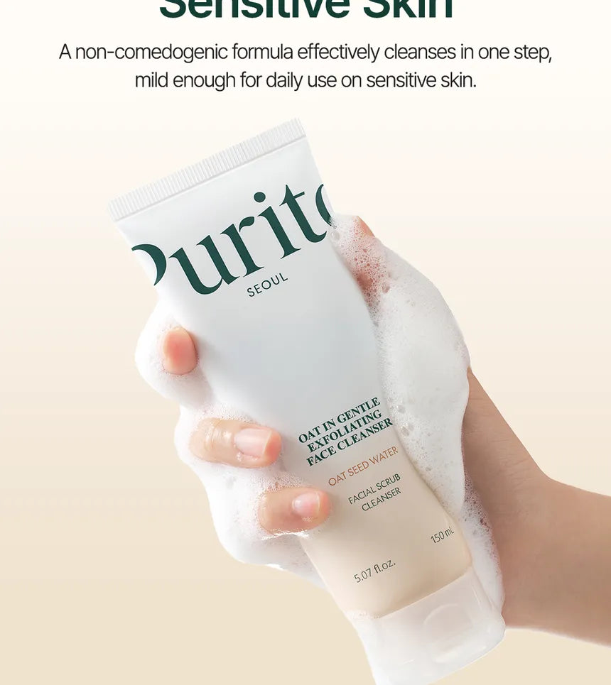 Purito SEOUL - Oat In Gentle Exfoliating Face Cleanser - Gallery 6
