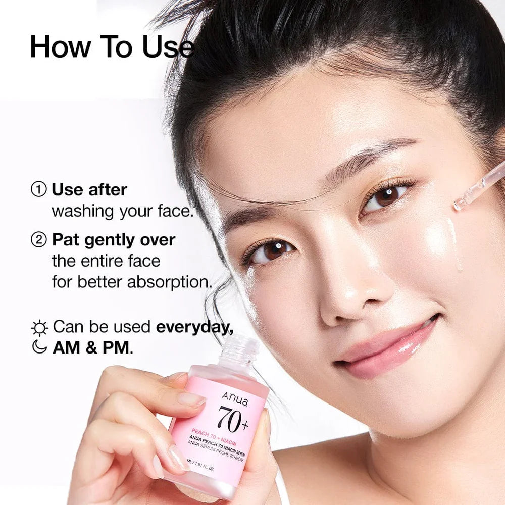 Anua - Peach 70 Niacin Serum - Gallery 6