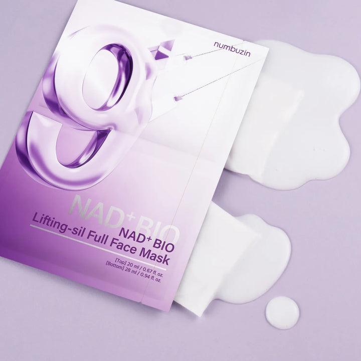 numbuzin - No.9 NAD Bio Lifting-sil Full Face Mask Set