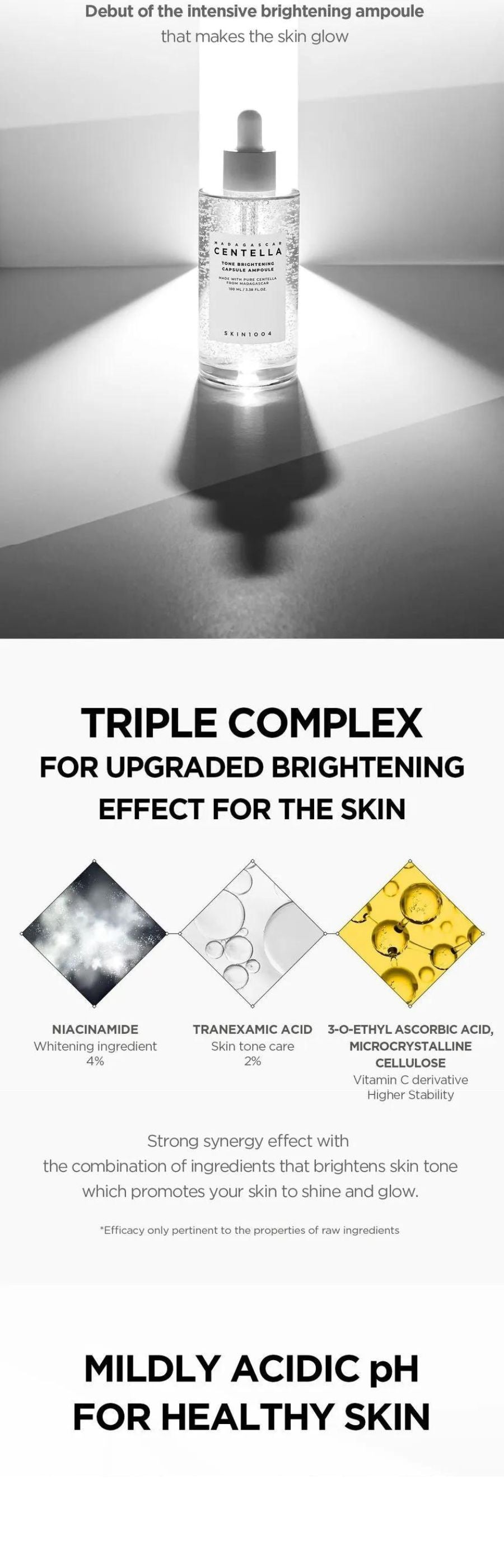 SKIN 1004 - Madagascar Centella Tone Brightening Capsule Ampoule - Gallery 7