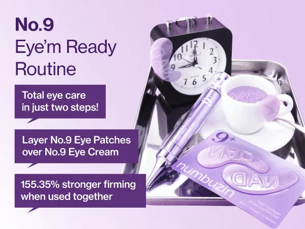 numbuzin - No.9 NAD+ Retinol Volumetox Eye Cream - Gallery 7