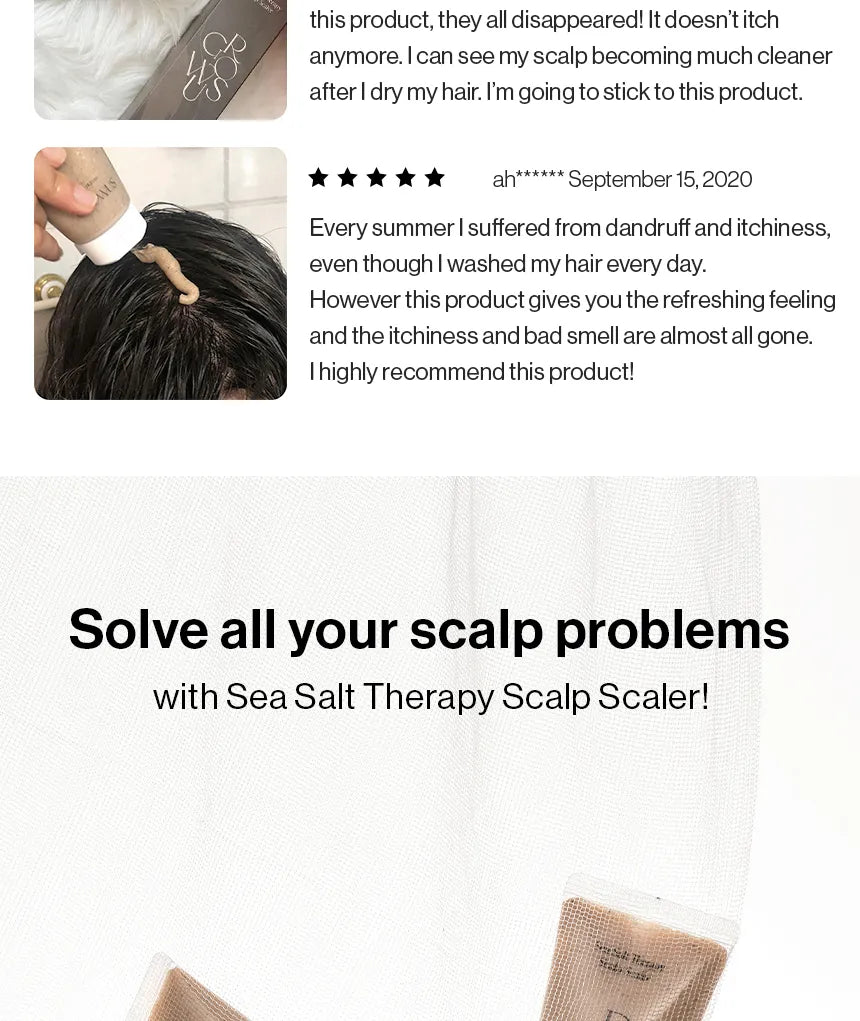GROWUS - Sea Salt Therapy Scalp Scaler - Gallery 7