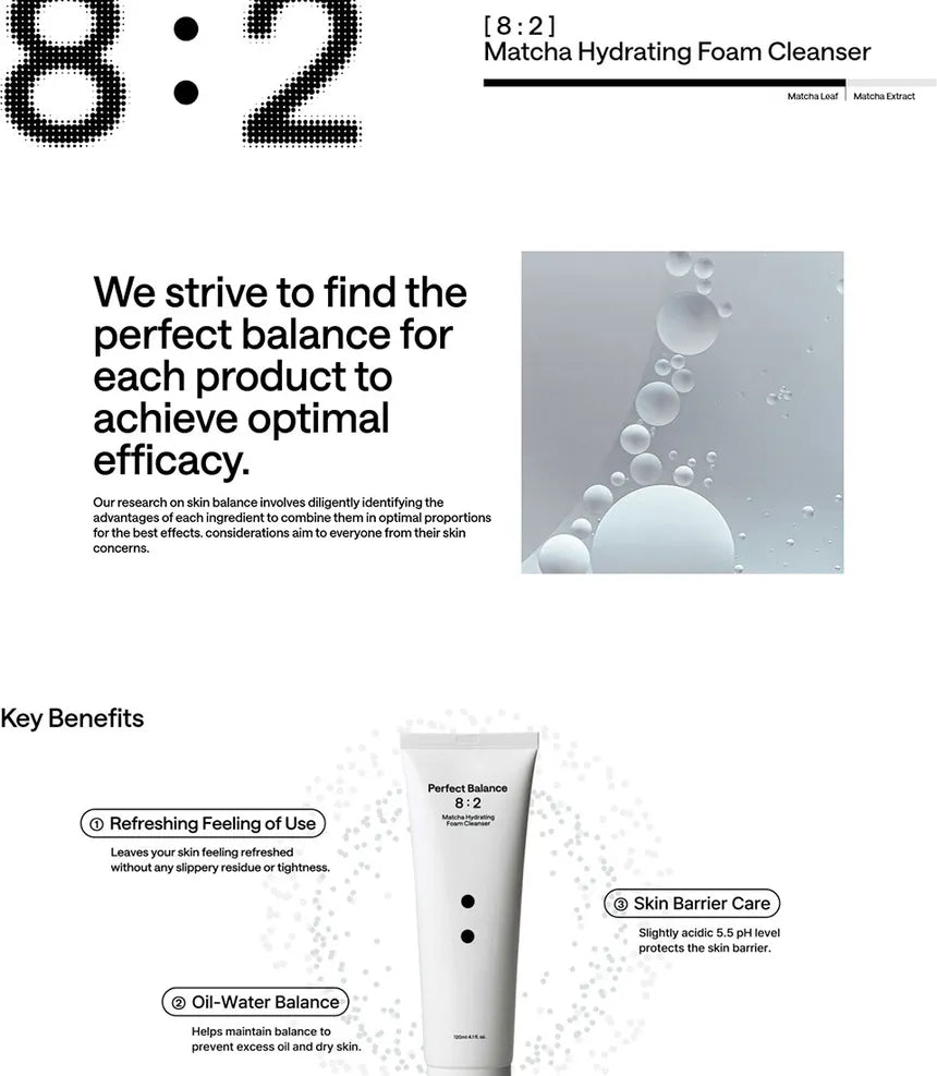 B:Lab - Matcha Hydrating Foam Cleanser 120ml - Gallery 8