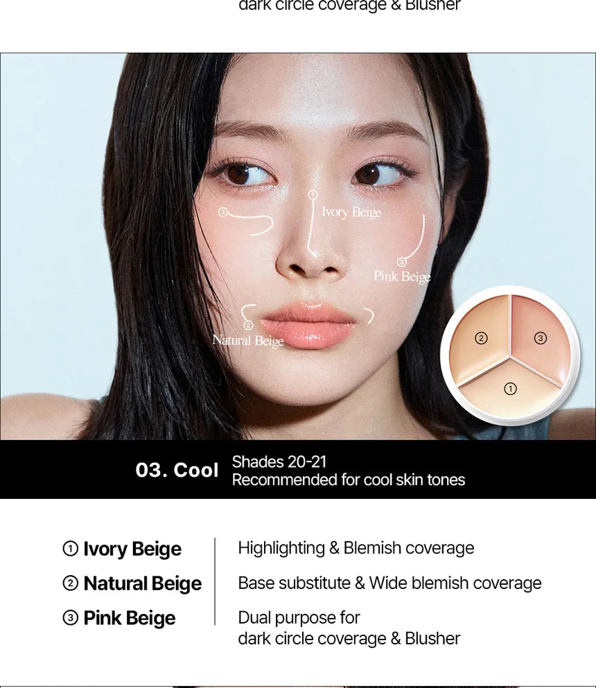 TFIT - Cover Up Pro Concealer - 7 Types - Gallery 8