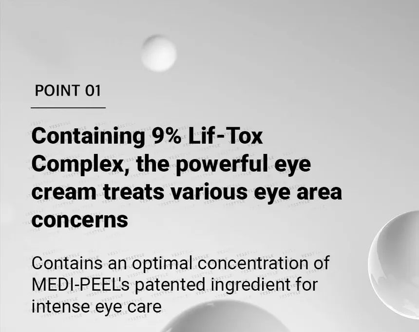 MEDI-PEEL - Peptide 9 Volume Lif-Tox Eye Cream - Gallery 9